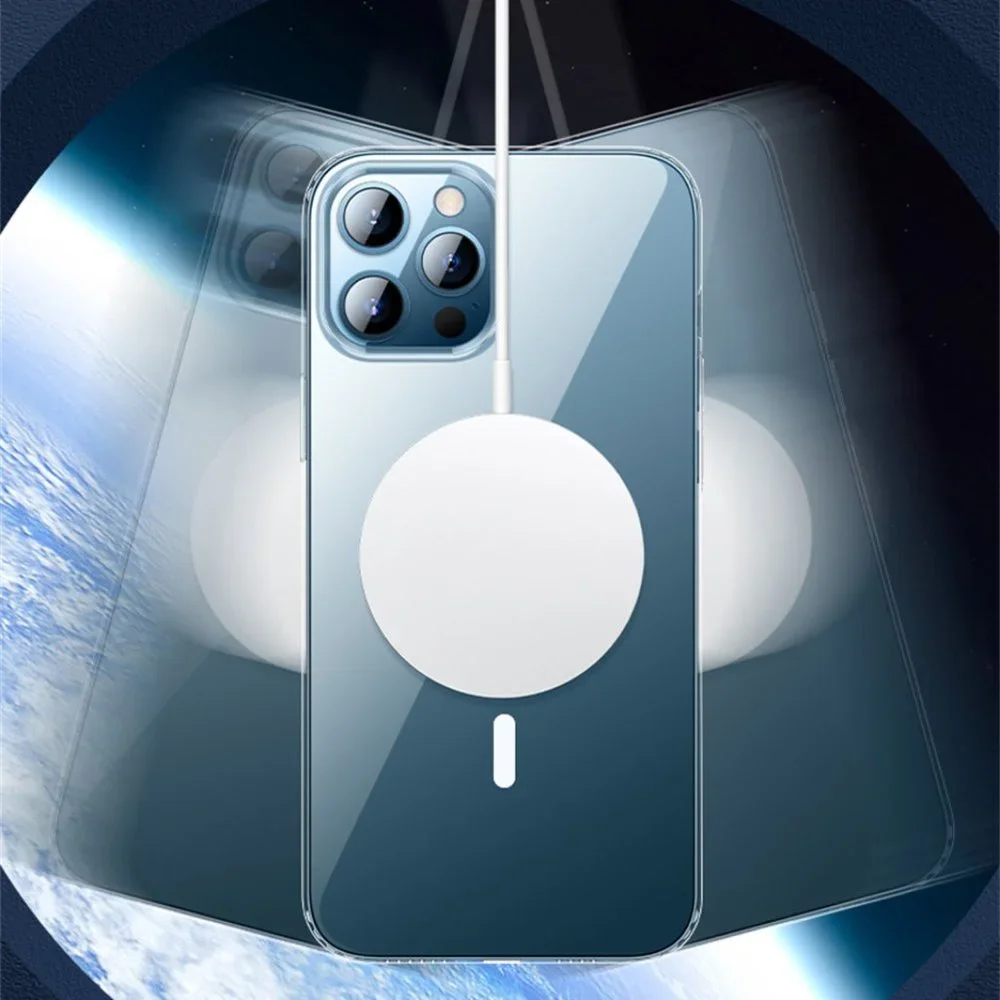 NEW iPhone 14/13/12/Plus/Pro/Max MagSafe Transparent phone case